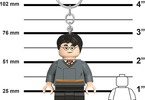 LEGO svítící klíčenka - Harry Potter