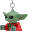 LEGO Keychain Flashlight - Star Wars Baby Yoda in a sweater