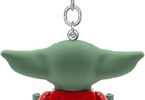 LEGO Keychain Flashlight - Star Wars Baby Yoda in a sweater