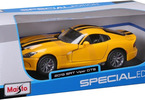 Maisto Dodge SRT Viper GTS 2013 1:18 žlutá