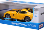 Maisto Dodge SRT Viper GTS 2013 1:18 žlutá