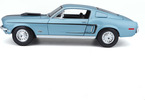 Maisto Ford Mustang GT Cobra Jet FB 1968 1:18 metallic blue