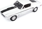 Maisto Ford Mustang GT Cobra Jet 1968 1:18 white