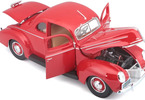 Maisto Ford Deluxe Coupe 1939 1:18 červená