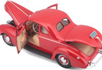 Maisto Ford Deluxe Coupe 1939 1:18 červená