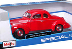 Maisto Ford Deluxe Coupe 1939 1:18 červená