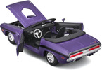 Maisto Dodge Challenger R/T Convertible 1970 1:24 fialová metalíza