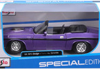 Maisto Dodge Challenger R/T Convertible 1970 1:24 fialová metalíza