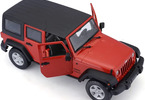 Maisto Jeep Wrangler Unlimited 1:24 2015 oranžová