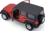 Maisto Jeep Wrangler Unlimited 1:24 2015 oranžová