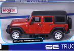 Maisto Jeep Wrangler Unlimited 1:24 2015 oranžová