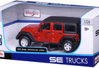 Maisto Jeep Wrangler Unlimited 1:24 2015 oranžová