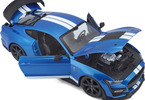 Maisto Ford Shelby GT500 2020 1:18 metallic blue