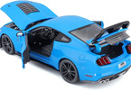 Maisto Ford Mustang Shelby GT500 2020 1:18 modrá