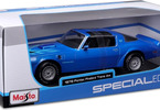 Maisto Pontiac Firebird Trans AM 1978 1:18 modrá metalíza