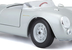 Maisto Porsche 550 A Spyder 1:18 stříbrná