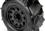 Pro-Line Wheels 3.8", Dumont 3.8" MT Tires H17mm Blk Raid (2)