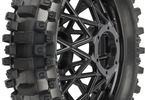 Dunlop Geomax MX33 V2 Bead CR4 Rear Tire MTD Bullyspoke Black: Promoto-MX
