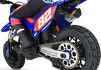 Pro-Line 1/4 Hot Lap MX S3 Rear Tire MTD Black Supermoto Wheel: Promoto-MX