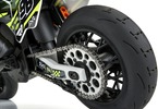 Pro-Line kolo s pneu 1:4 Supermoto 2.0 S3 zadní, disk černý: PM-MX/SM