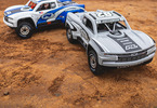 Pro-Line 1/16 Pre-Cut 2019 Chevy Trophy Truck Tough-Color Gray Body: GROM