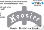 Pro-Line Hoosier Tire Refresh Stencil for 10153 Tires