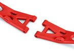 Bash Armor Front Suspension Arms (Red) for ARRMA 3S Vehicles