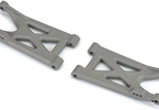 Bash Armor Rear Suspension Arms (Stone Gray) for ARRMA 3S Vehicles
