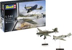 Revell Messerschmitt Bf109E, Junkers Ju87B Stuka (1:144)