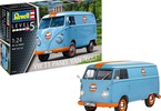 Revell Volswagen T1 Panel Van (Gulf Decoration) (1:24) (set)