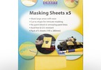Modelcraft Masking Sheets 195x280mm (5pcs)
