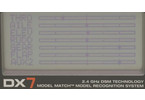 Spektrum DX7 DSM2 Mode 1, AR7000, 4x DS821