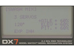 Spektrum DX7 DSM2 Mode 1, AR7000, 4x DS821