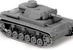 Zvezda Snap Kit - Panzer III with Flamethrower (1:100)