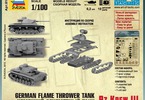Zvezda Snap Kit - Panzer III with Flamethrower (1:100)