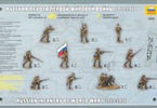 Zvezda figurky Ruská pěchota (1:72)