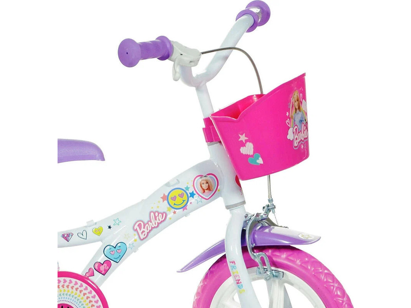 DINO Bikes - Detský bicykel 12" Barbie DB-612GL02BA