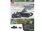 Academy German Panzer I Ausf.B & Motorcycle (1:35)