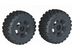 Arrma dBoots Ragnarok MT Tire Set Glued, Black (2)