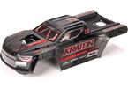 Arrma KRATON 6S EXB Painted Decaled Trimmed body (Black)