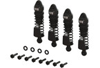 Arrma Aluminum Shock Set, 58mm Length, 1000 cSt Oil (4), Black: Grom