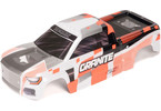 Arrma 1/10 Clipless Painted Decaled Body, Orange: Granite 4x4