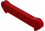 Arrma Aluminum Front Suspension Mount (Red)