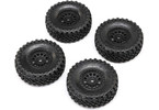 Axial pneu Falken M/T, disk 1.0" Black Rhino Primm (4): SCX24