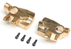 Axial Portal Knuckles (Left/Right), Brass (69.5g ea), AF16P: AXP8