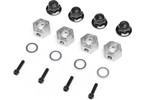 Axial 12mm Hex Hub Set (4): AXP8