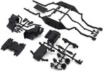 Axial Lower Rail/Skid Plate/Battery Tray: Wraith 1.9