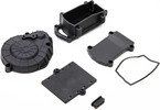 Axial Cage Radio Box Spur Cover (Black): RBX10