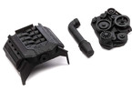 Axial Motor Cover 5.0, Early Bronco: SCX10 III