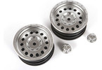 Axial 1.9 Method MR307 Hole Wheel Satin Silver (2pcs): Ford F-100